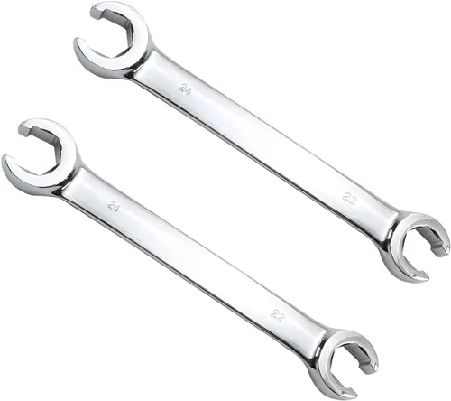 Miniatura 6 de Heyiarbeit Llave de tuerca acampanada, 0.866 in x 0.945 in métrica doble extremo abierto, 1 unidad