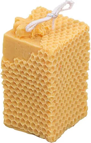Grainrain Moldes de vela de abeja 3D molde de jabón de silicona de panal molde de cera molde de fabricación de velas (SXY045)