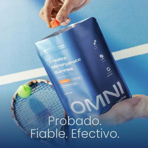 Miniatura 6 de Gomitas de monohidrato de creatina – Apoya el crecimiento muscular, la recuperación y la función cerebral – Conveniente y fácil de tomar – Gran