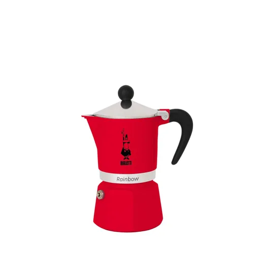Miniatura 12 de Bialetti 5043 - Cafetera espresso arcoíris, Azul Claro