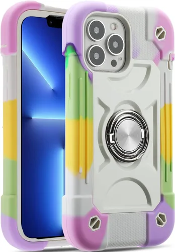 Miniatura 75 de MARKILL Compatible con iPhone Se3/iPhone Se2, Funda para iPhone 6/6S, Funda para iPhone 7/iPhone 8 de 4.7 Pulgadas con Soporte Anular, Funda