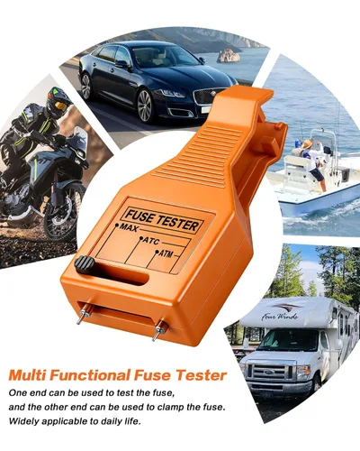 Miniatura 7 de IZTOSS DC 24 V Automotriz ATO/ATC ATM Probador y Sacafusible de Tubo de Vidrio para Fusible de Cuchilla Mini/Estándar