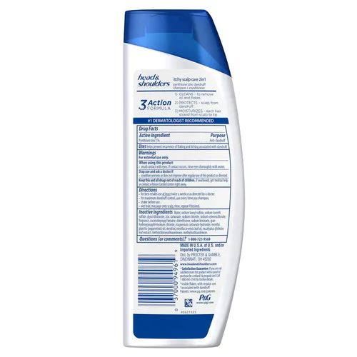 Miniatura 2 de Acondicionador Head and Shoulders con eucalipto para cuero cabelludo. Anticaspa. 13.5 onzas líquidas Eucalipto 2 en 1