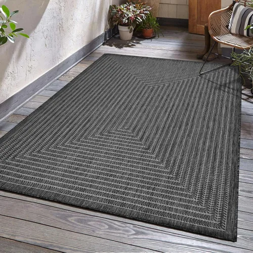 Miniatura 11 de Adiva Rugs Alfombra de área para interiores y exteriores, resistente a la intemperie, fácil de limpiar, resistente a las manchas para comedor, patio