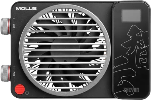 Miniatura 3 de Zhiyun MOLUS X100 PRO 100w COB LED luz de video, luz de cámara bicolor 2700K-6500K con aplicación Bluetooth Control de brillo Iluminación continua