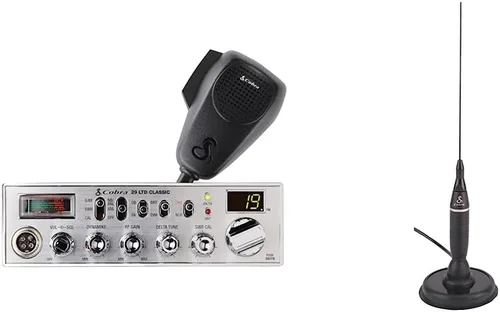 Miniatura 7 de Cobra 25 LTD Radio CB Profesional AM/FM – Compacta, Fácil de Operar, con Acceso de Modo Dual, Salida de 4 Vatios, 40 Canales Completos, Control