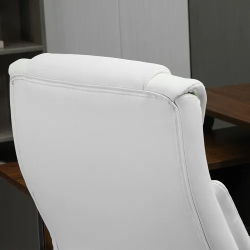 Miniatura 7 de Big and Tall 400lbs Executive Office Chair with Wide Seat, Computer Desk Chair with High Back PU Leather Ergonomic Upholstery, Adjustable Height and