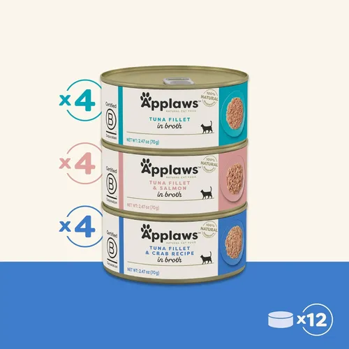 Miniatura 7 de Applaws - Comida húmeda enlatada natural para gatos, ingredientes limitados y naturales, alto contenido en proteínas sin aditivos artificiales