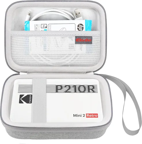 Miniatura 10 de Elonbo Funda de transporte para impresora fotográfica portátil KODAK Mini 2 Retro 4PASS, cámara digital de impresión instantánea a color mini, bolsa