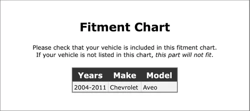 Miniatura 2 de Limpiaparabrisas trasero compatible con Chevrolet Aveo 2004 2005 2006 2007 2008 2009 2010 2011 PC-1035900