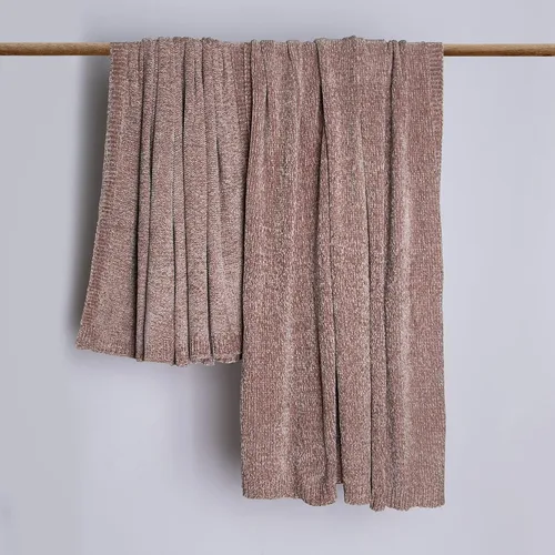 Miniatura 3 de BEST HOME FASHION Manta de felpilla brillante súper suave, cálida y acogedora, para todas las estaciones, sofá y cama, 50 x 60 pulgadas, color rosa