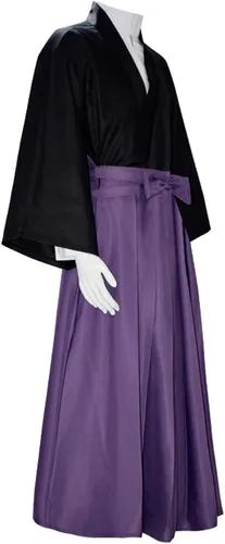 Miniatura 3 de TMSREBU Yugi Tsukasa - Disfraz de cosplay kimono, carnaval, fiesta, uniforme completo Yugi Tsukasa (sombrero)