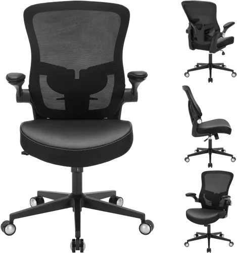 Silla de oficina resistente, silla de oficina ergonómica de escritorio de 400 libras para personas pesadas, sillas de escritorio de oficina en casa