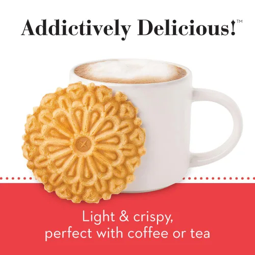 Miniatura 3 de Reko Pizzelle Galleta auténtica estilo italiano, arce, 7 onzas (paquete de 1)