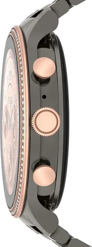 Miniatura 2 de Fossil - Reloj inteligente con pantalla táctil Gen 6 con altavoz para mujer medición de frecuencia cardíaca oxígeno en sangre GPS pagos sin contacto