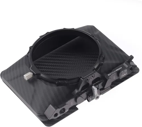 Miniatura 6 de Runshuangyu - Caja de lente mate ligera con abrazadera con bandera superior para cámara DSLR sin espejo, compatible con filtro 4x4, 4x5.65