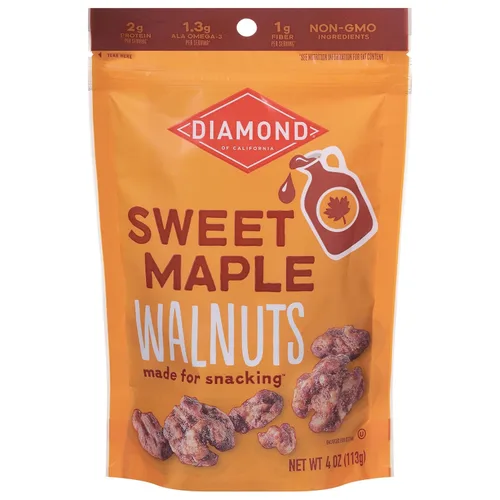 Miniatura 18 de Diamond of California Nueces de California saladas con chocolate negro, 4 oz. (paquete de 4)