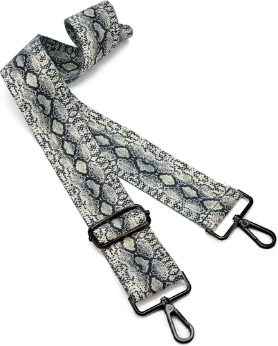 Miniatura 163 de ZOOEASS Hebillas de níquel Correa ancha para el hombro ajustable de repuesto para cinturón de pistola, hebilla de guitarra estilo bandolera