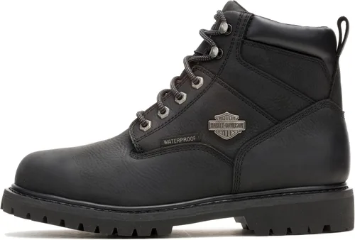 Miniatura 7 de Harley-Davidson Botas casuales de cuero impermeable para motocicleta para hombre