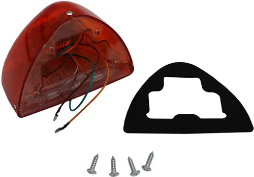 Miniatura 7 de Señal de giro para Peterbilt, 31 luces LED triangulares ámbar con 3 cables de repuesto para Peterbilt 379 359 357 365 378 ámbar Led/lente