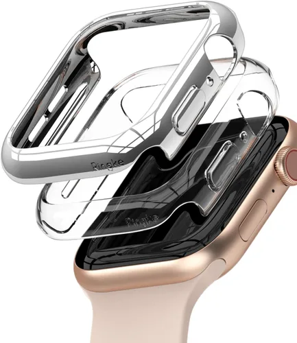 Miniatura 11 de Ringke Funda delgada para Apple Watch Series 6, 5, 4 (1.575 pulgadas), SE 3, 2, 1 (1.575 pulgadas), funda delgada y ligera para mujeres y hombres