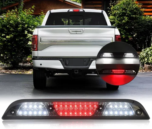 Tercera tercera luz de freno compatible con F150 2015-2024/para F250 F350 F450 2017-2024/para Ranger 2019-2024/para Maverick 2021-2024 luz LED de
