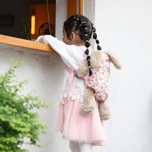 Miniatura 3 de Portabebés para Muñecas de GAGAKU para Niñas Pequeñas Portabebés para Muñecas Reborn Portador de Muñecas para Bebés Pequeñas Edades 1-3 Años