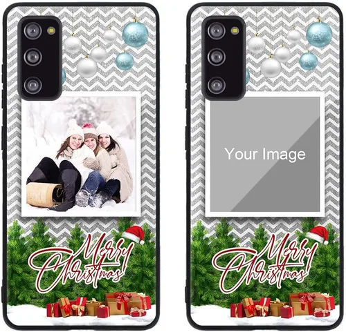 Miniatura 580 de Funda de teléfono personalizada para Samsung Galaxy S22+ / S22 Plus 5G, funda de TPU suave de vidrio templado antiarañazos personalizada con foto