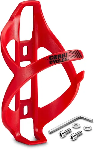Miniatura 8 de Corki Cycles - Soporte para botella de agua para bicicleta, carga lateral derecha, jaula para botella de agua para carretera, MTB, bicicletas