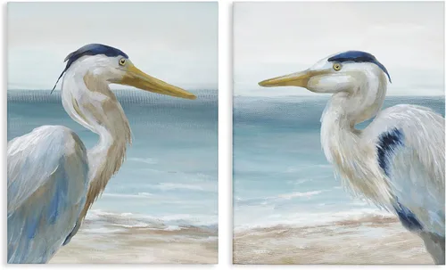 Miniatura 10 de Stupell Industries Pinturas pacíficas de naturaleza animal con pájaros azules encaramados, lienzo, 16 x 20 Stupell Industries · By Julia Purinton