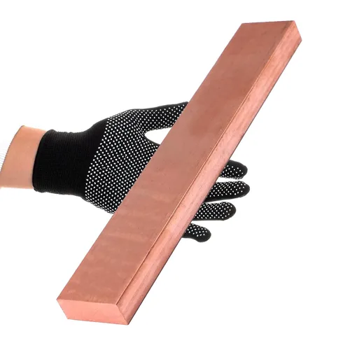 Miniatura 8 de Barra plana de cobre C110, 1/8" de espesor x 1" de ancho x 12" de largo barra plana de cobre Stock, 0.118 in x 0.984 in x 12.008 in