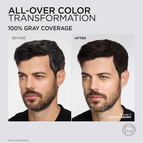 Miniatura 6 de L'Oreal Paris Colorsonic - Cartucho permanente de tinte para el cabello, color vibrante para retoque de raíces, cobertura de canas o todo color en 1