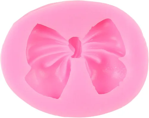 Miniatura 7 de Molde para fondant con moño, pajarita, molde de silicona para pastel de azúcar y dulces, moldes para manualidades para decoración de pasteles