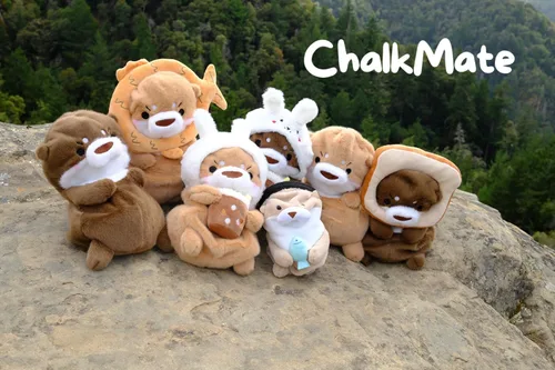 Miniatura 5 de Bolsa de tiza ChalkMate para escalada en roca – Linda bolsa de tiza de felpa para bouldering, gimnasio, escalada en interiores y exteriores – Cierre