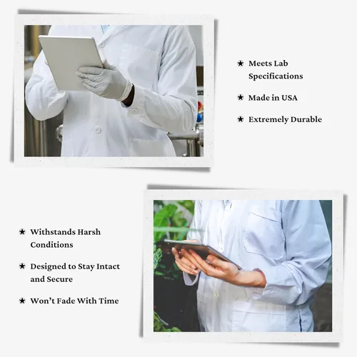 Miniatura 6 de ButtonMode Botones de bata de laboratorio (se adapta a AllHeart, Dickies, higos, manos curativas, Landau Labcoats) con 4 agujeros, juego de 22