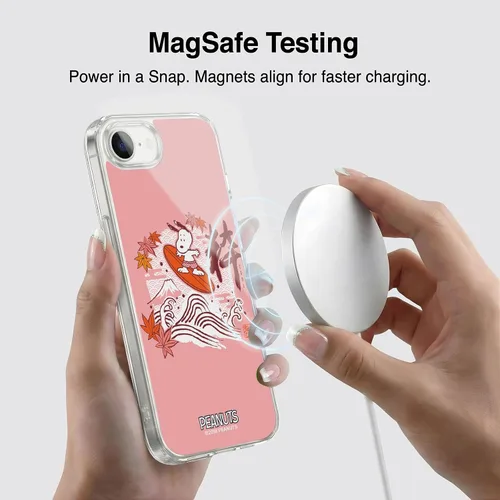 Miniatura 348 de Carcasa de gel para iPhone 7 Plus/iPhone 8 Plus, diseño de Snoopy Oriental de Peanuts, Badges