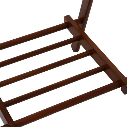 Miniatura 6 de Fuji Boeki 15192 - Perchero delgado, de madera, 31.5 pulgadas de ancho x 17.7 pulgadas de profundidad x 58.8 pulgadas de alto