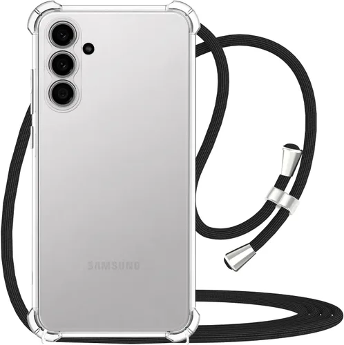 Miniatura 23 de para Google Pixel 6a Funda con Correa Ajustable para Cuello, Hombro y Cruzada Transparente Funda Móvil Duradera, Suave y delgada de Ajuste Perfecto