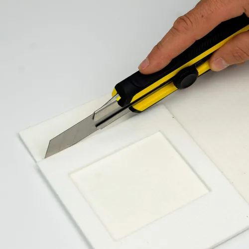 Miniatura 6 de Papel de junta de alta temperatura, alternativa de fibra de cerámica, 2100F clasificado, 1/8" de grosor x 7" x 10", para estufa de leña, estufa