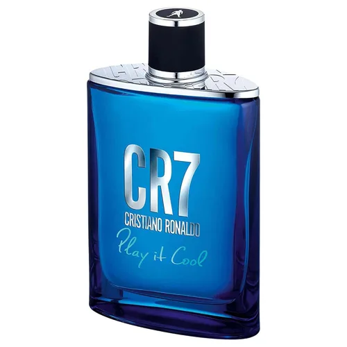 CR7 Play It Cool Cristiano Ronaldo - Eau De Toilette Aroma de colonia para hombre, con mandarina, bergamota, lavanda y almizcle, de la colección