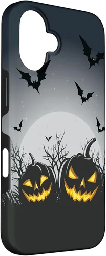 Miniatura 3 de Halloween Case Scary Pumpkin Face Phone Case Halloween Lover Case for iPhone 16