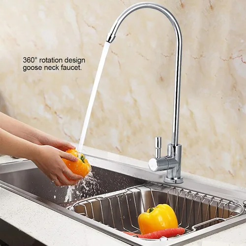 Miniatura 2 de Grifo de filtro de agua de 1/4 pulgadas para sistemas de ósmosis inversa Purificadores de agua suavizantes Máquinas de electrólisis con fácil