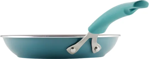 Miniatura 3 de Rachael Ray Cook + Create - Juego de utensilios de cocina antiadherentes de aluminio, 10 piezas, azul agave