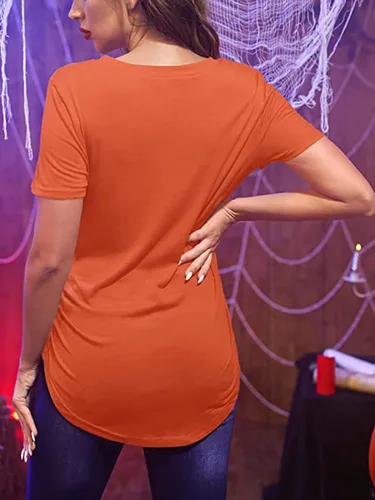 Miniatura 2 de ManMan Camiseta de maternidad de manga corta para mujer
