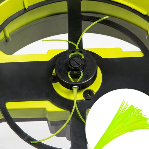 Miniatura 6 de Línea de repuesto Flex-Line - Trituradora eléctrica de hojas con cable de 13 amperios compatible con Sun Joe SDJ616 SDJ616L