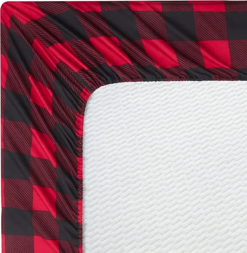 Miniatura 6 de Marina Decoration Ropa de cama ultra suave y sedosa con bolsillo profundo, rayón derivado de bambú para todas las estaciones, juego de sábanas de 6