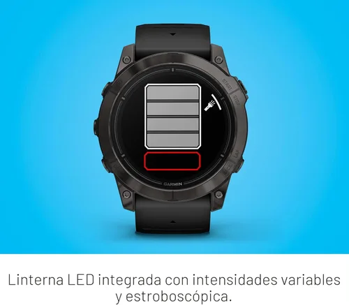 Miniatura 6 de Garmin epix Pro (Gen 2) Edición Zafiro, 51mm, Reloj Inteligente de Alto Rendimiento, Tecnología de Entrenamiento Avanzada, Linterna Integrada, Negro