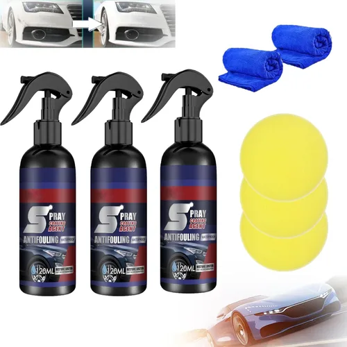 Agente de renovación de revestimiento multifuncional, aerosol de agente de recubrimiento de automóviles, agente de renovación de recubrimiento, 3