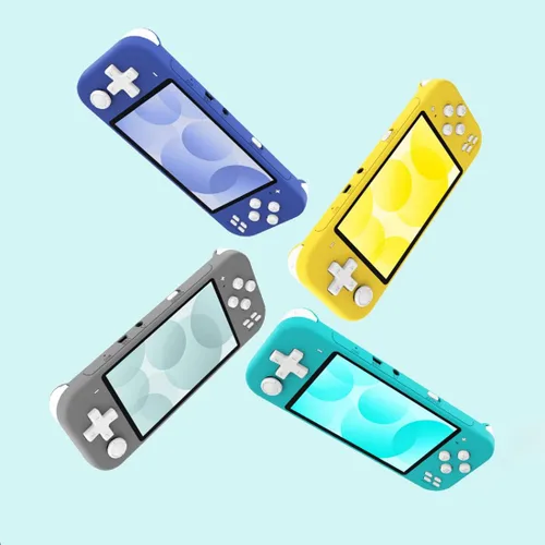 Miniatura 4 de Mini consola de juegos retro portátil X20, consola de juegos portátil de 4.3 pulgadas con joysticks, 2000 juegos integrados, descarga de juegos Azul
