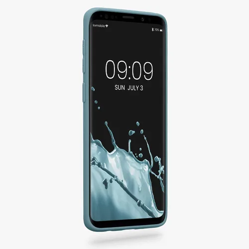 Miniatura 2 de kwmobile Funda compatible con Samsung Galaxy S9 - Funda protectora de silicona TPU suave y delgada - Arctic Night